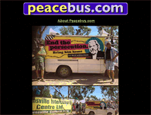 Tablet Screenshot of peacebus.com